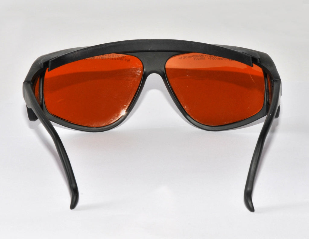 ALMA Laser Orange Safety Glasses UV400 532 nm 1064 nm Nd:YAG KTP