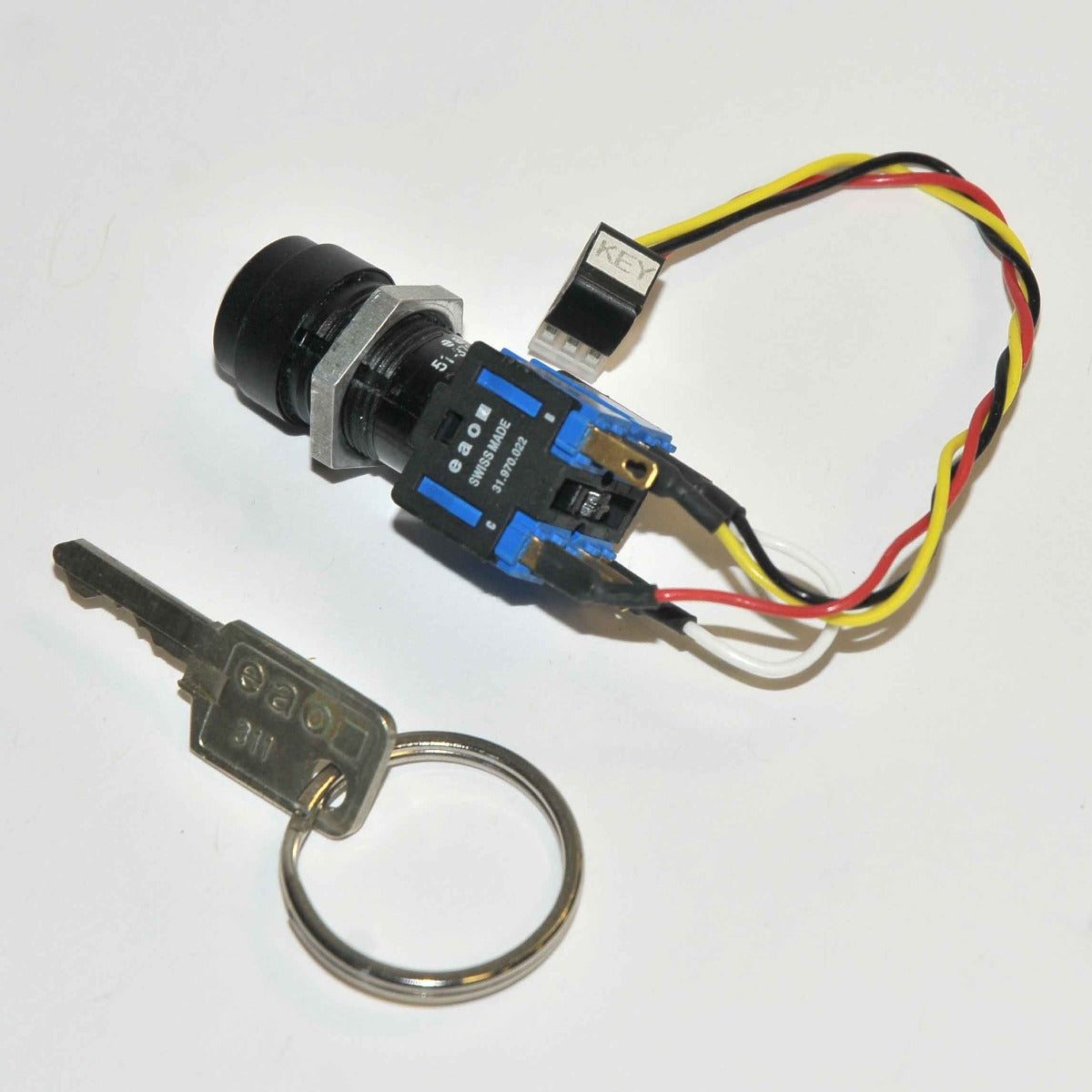 Cutera Altus Xeo Cool Glide Laser KeySwitch w Key Harness On Off Switch PARTS