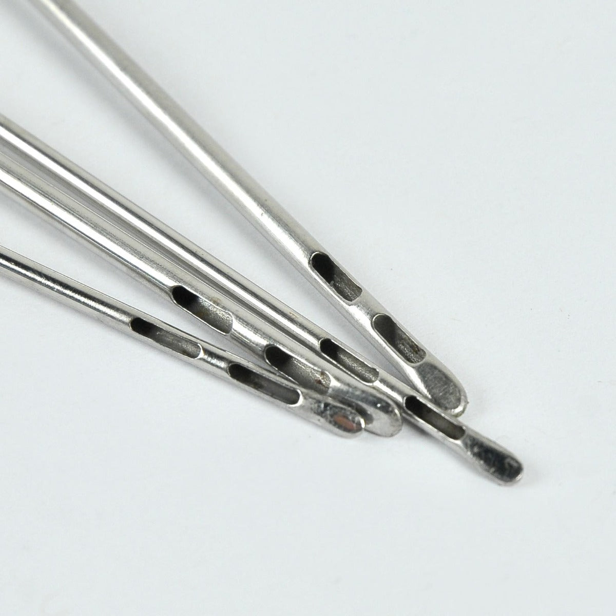 Cannulae Set Luer Lok Type Aspiration Suction Cannula 2-Port Hole Spatula x4 Pcs