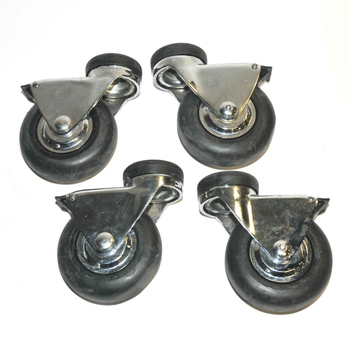 Cutera Altus Xeo Cool Glide Laser WHEELS Swivel Locking Rolling SET x4 Pcs PART
