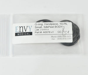 Envy Medical SilkPeel O-Ring Small Body Handpiece Tip ORings A0078 v1 (x9Pcs)