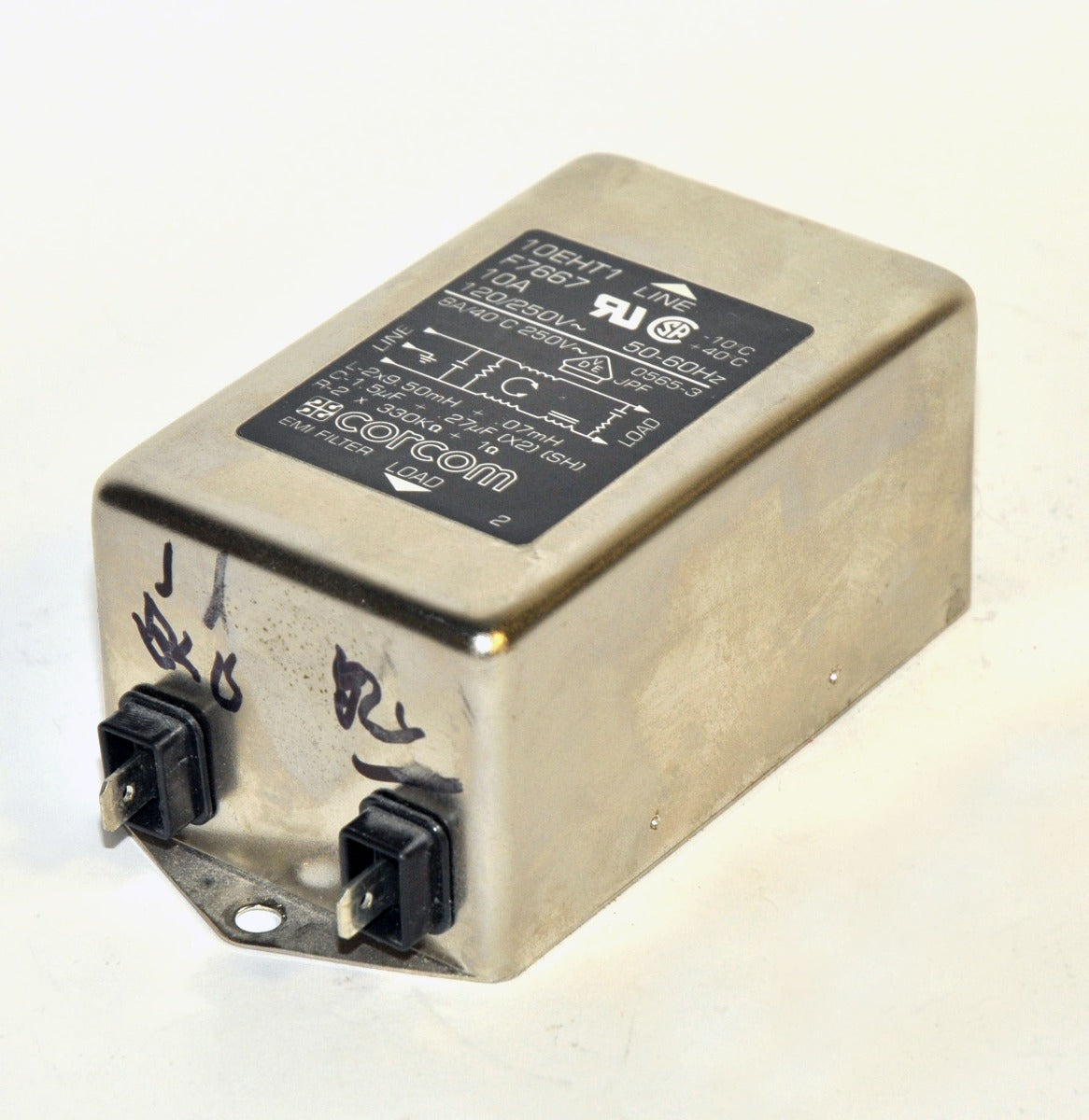 Palomar QYAG5 Laser ELECTRICAL LINE EMI NOISE FILTER 10 Amp 120/250 Volt PARTS