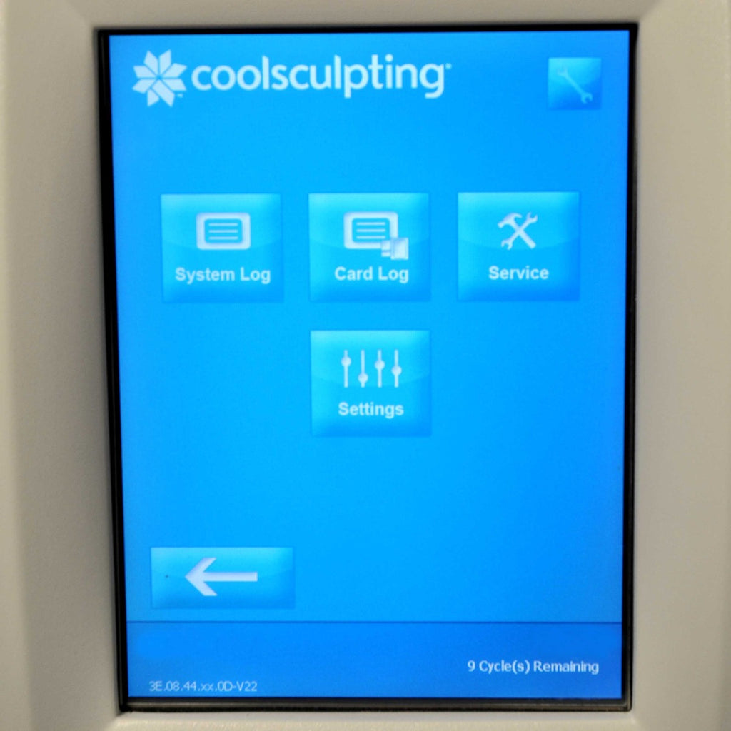 Zeltiq CoolSculpting CoolAdvantage Gold Petite Card BRZ-CD4-140-024 x9 Cycles