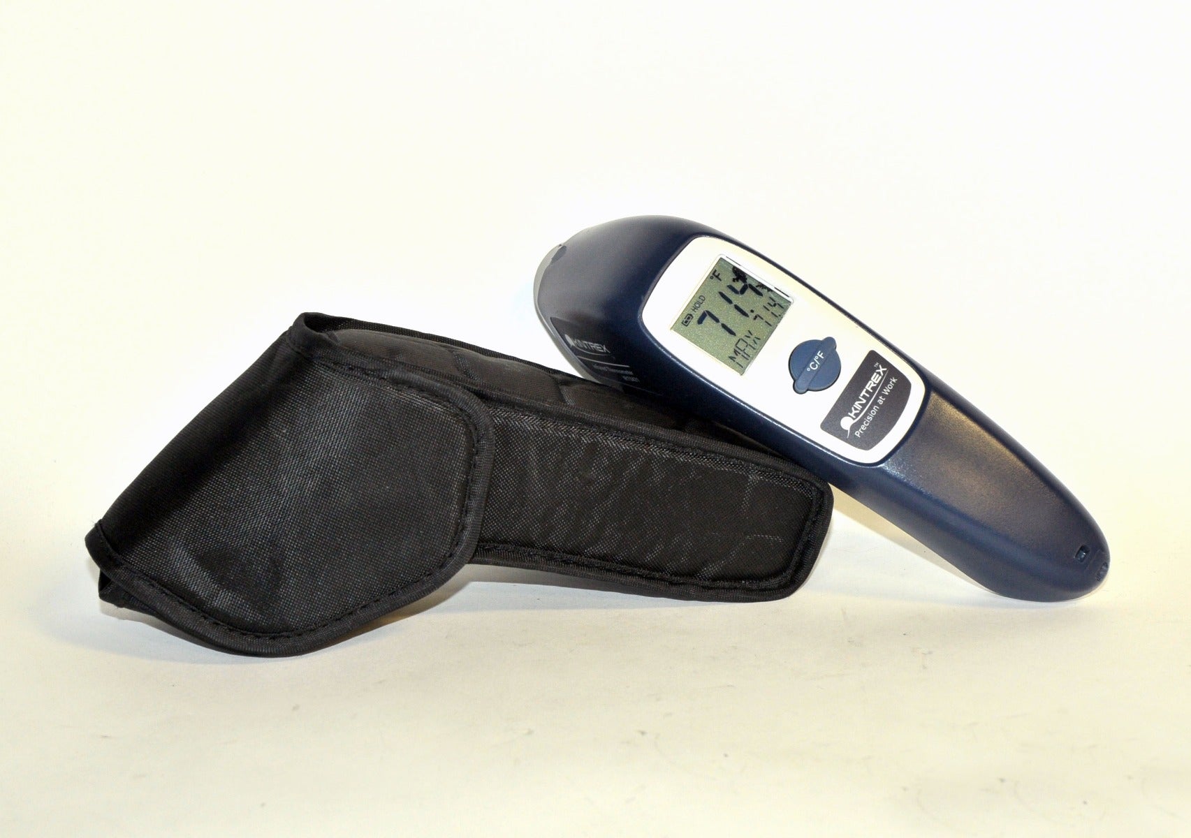 Kintrex Infrared Thermometer IRT0421 Precision With Work w Case Handheld Laser
