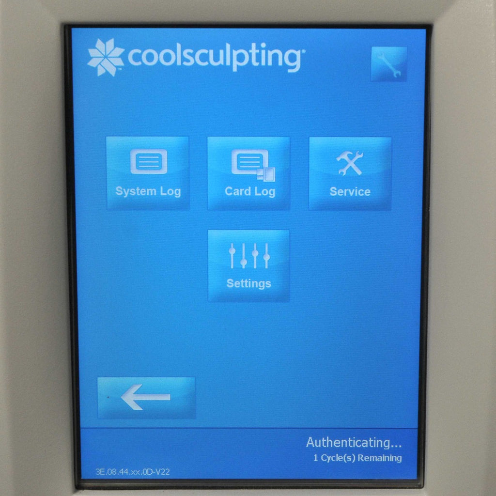 Zeltiq CoolSculpting CoolAdvantage Purple Card BRZ-CD4-160-001 1 Cycle Remains