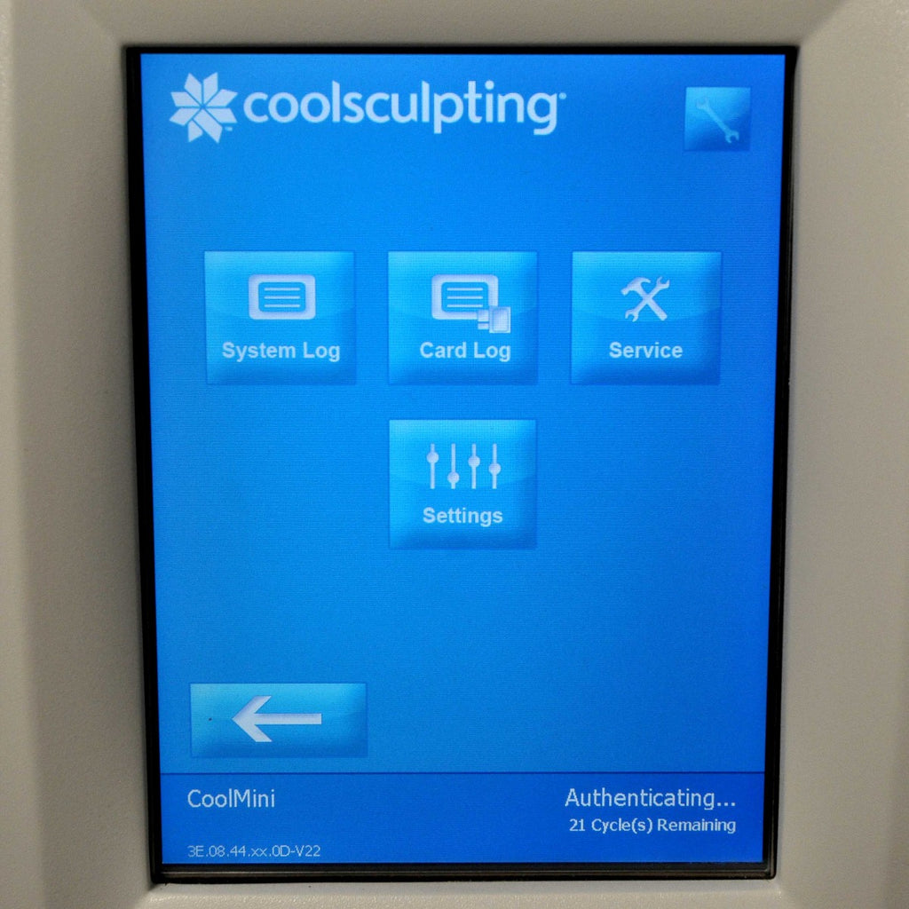 Zeltiq CoolSculpting CoolMini Card BRZ-CD4-02X-024 Treatment x21 Cycles Left