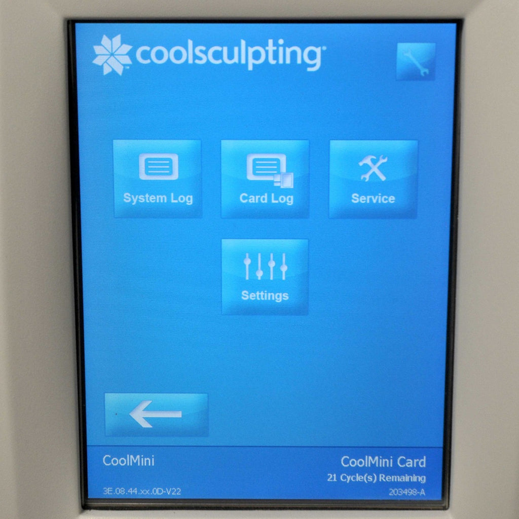 Zeltiq CoolSculpting CoolMini Card BRZ-CD4-02X-024 Treatment x21 Cycles Left