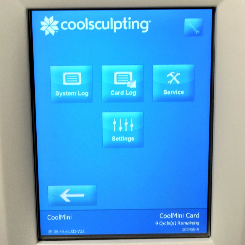 Zeltiq CoolSculpting CoolMini Card BRZ-CD4-02X-024 Treatment x9 Cycles Left