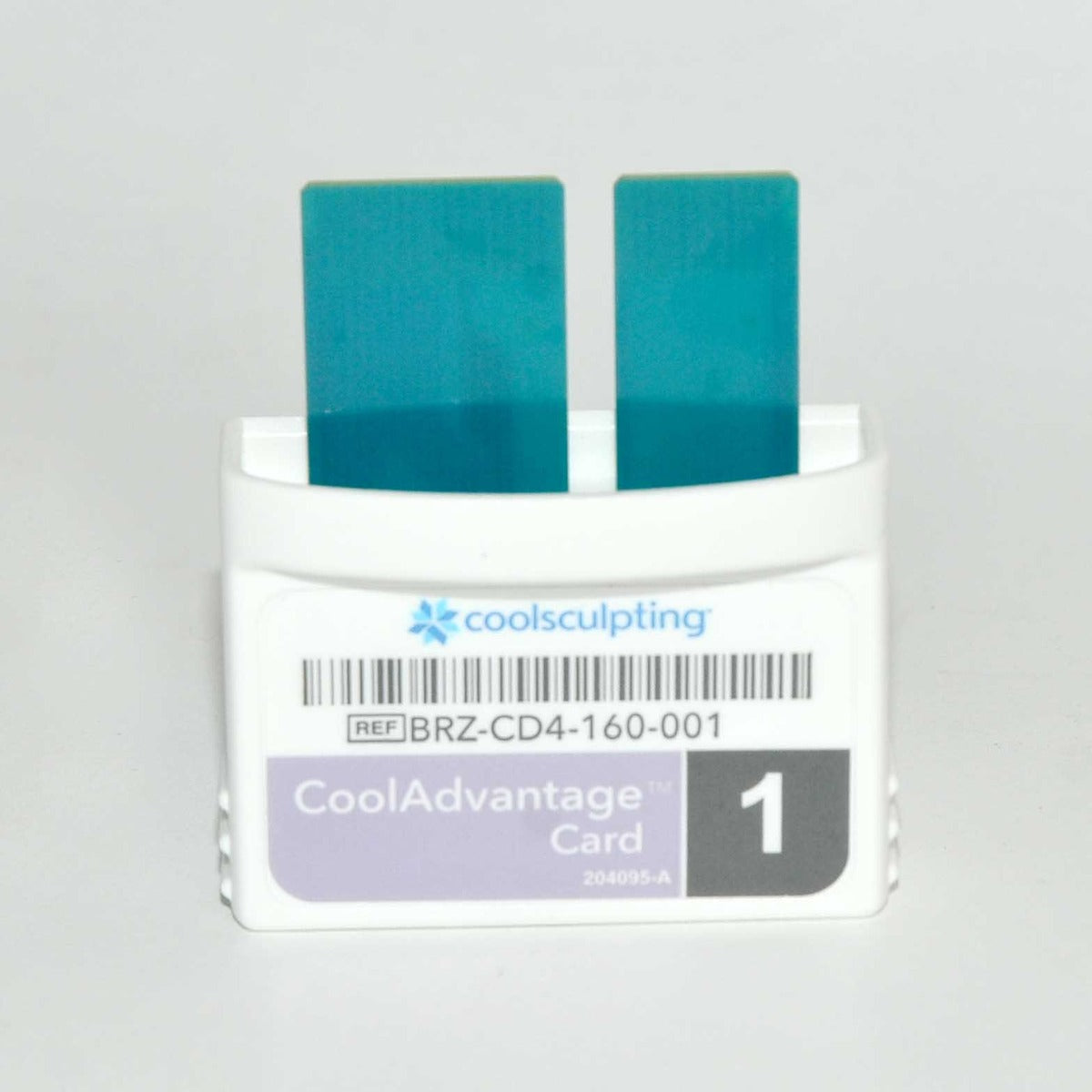 Zeltiq CoolSculpting CoolAdvantage Purple Card BRZ-CD4-160-001 1 Cycle Remains