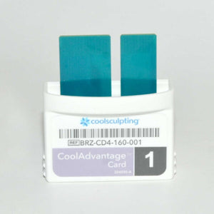 Zeltiq CoolSculpting CoolAdvantage Purple Card BRZ-CD4-160-001 001 Single Cycle