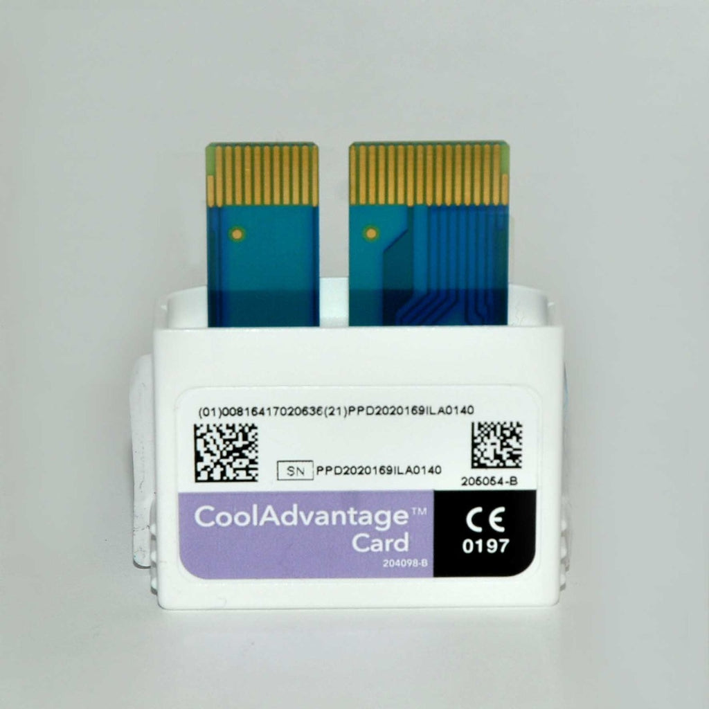 Zeltiq CoolSculpting CoolAdvantage Purple Card BRZ-CD4-160-003 3 Cycles Left