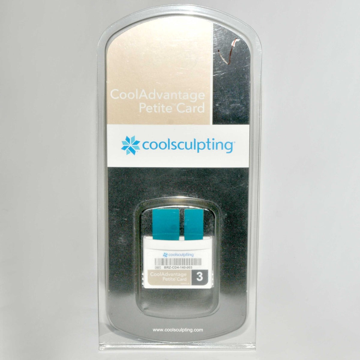 Zeltiq CoolSculpting CoolAdvantage PETITE Cycle Card BRZ-CD4-140-003 1 Treatment