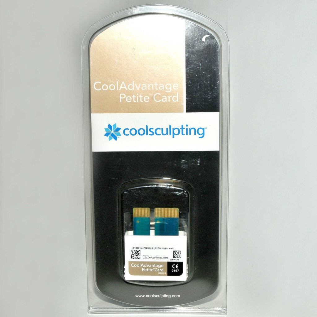 Zeltiq CoolSculpting CoolAdvantage Gold Petite Card BRZ-CD4-140-003 x3 Cycles