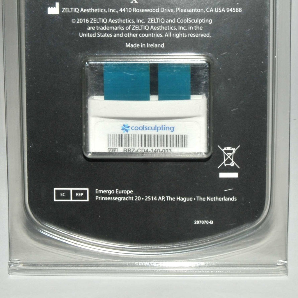 Zeltiq CoolSculpting CoolAdvantage Gold Petite Card BRZ-CD4-140-003 x3 Cycles