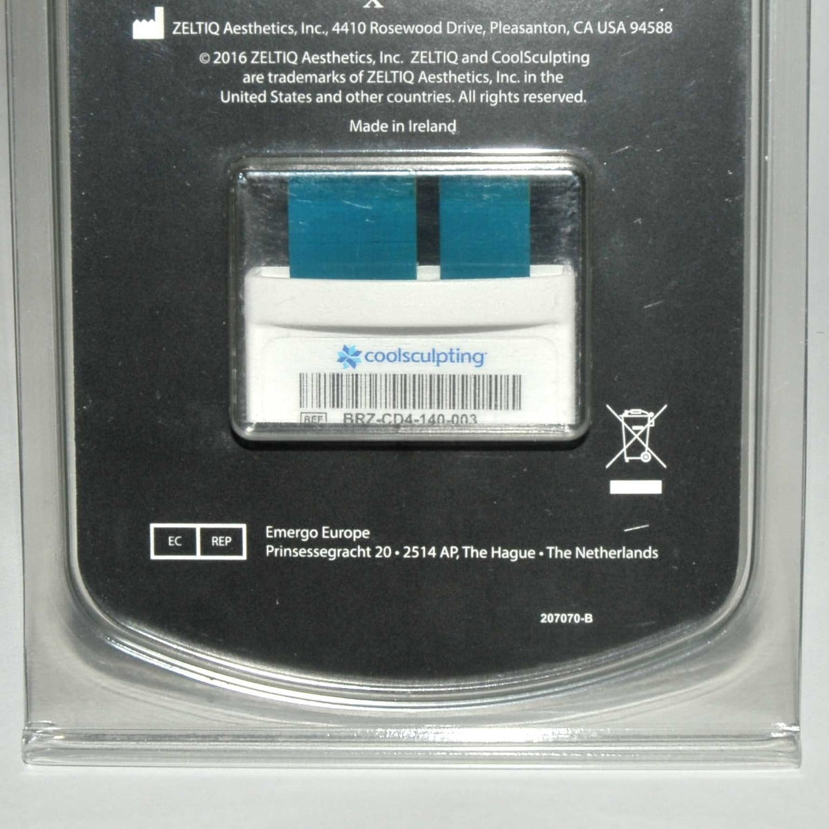 Zeltiq CoolSculpting CoolAdvantage Gold Petite Card BRZ-CD4-140-003 x3 Cycles