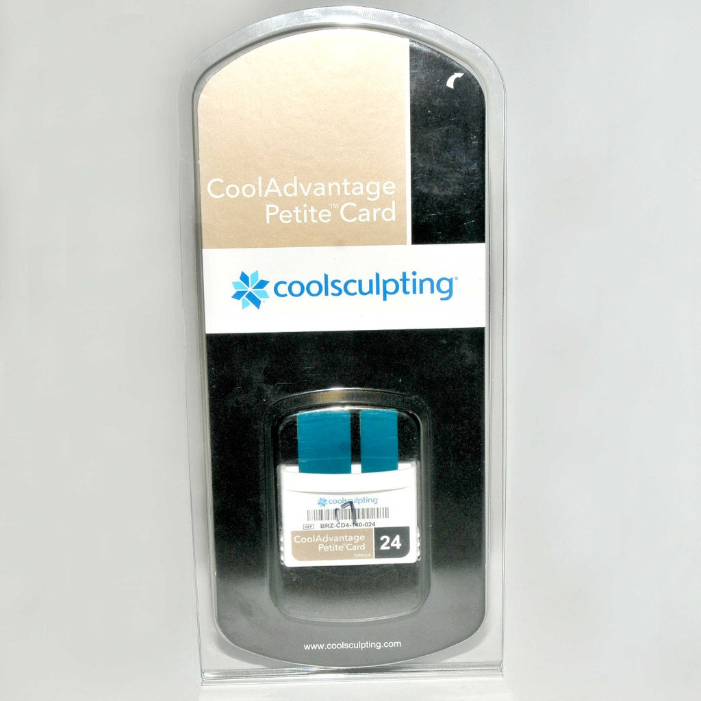 Zeltiq CoolSculpting CoolAdvantage Gold Petite Card BRZ-CD4-140-024 x17 Cycles