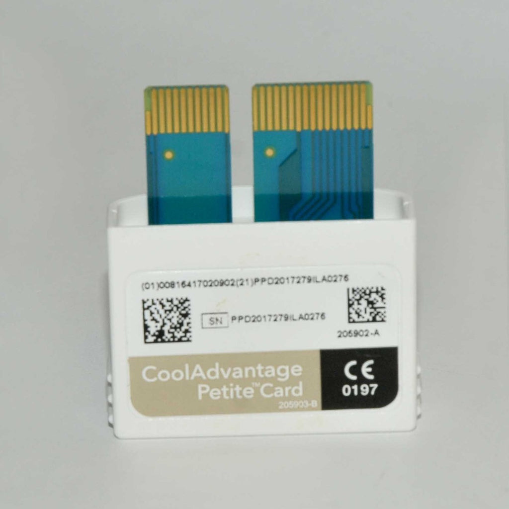 Zeltiq CoolSculpting CoolAdvantage Gold Petite Card BRZ-CD4-140-024 x9 Cycles