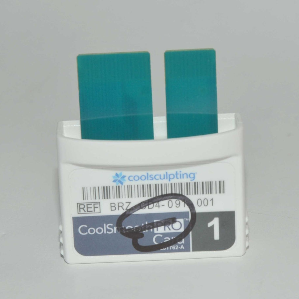 Zeltiq CoolSculpting CoolSmooth PRO Card BRZ-CD4-091-001 x1 Treatment Left