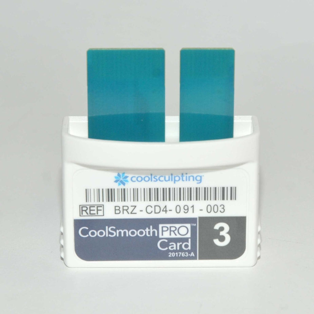 Zeltiq CoolSculpting CoolSmooth PRO Card BRZ-CD4-091-003 Cool Smooth x3 Cycles