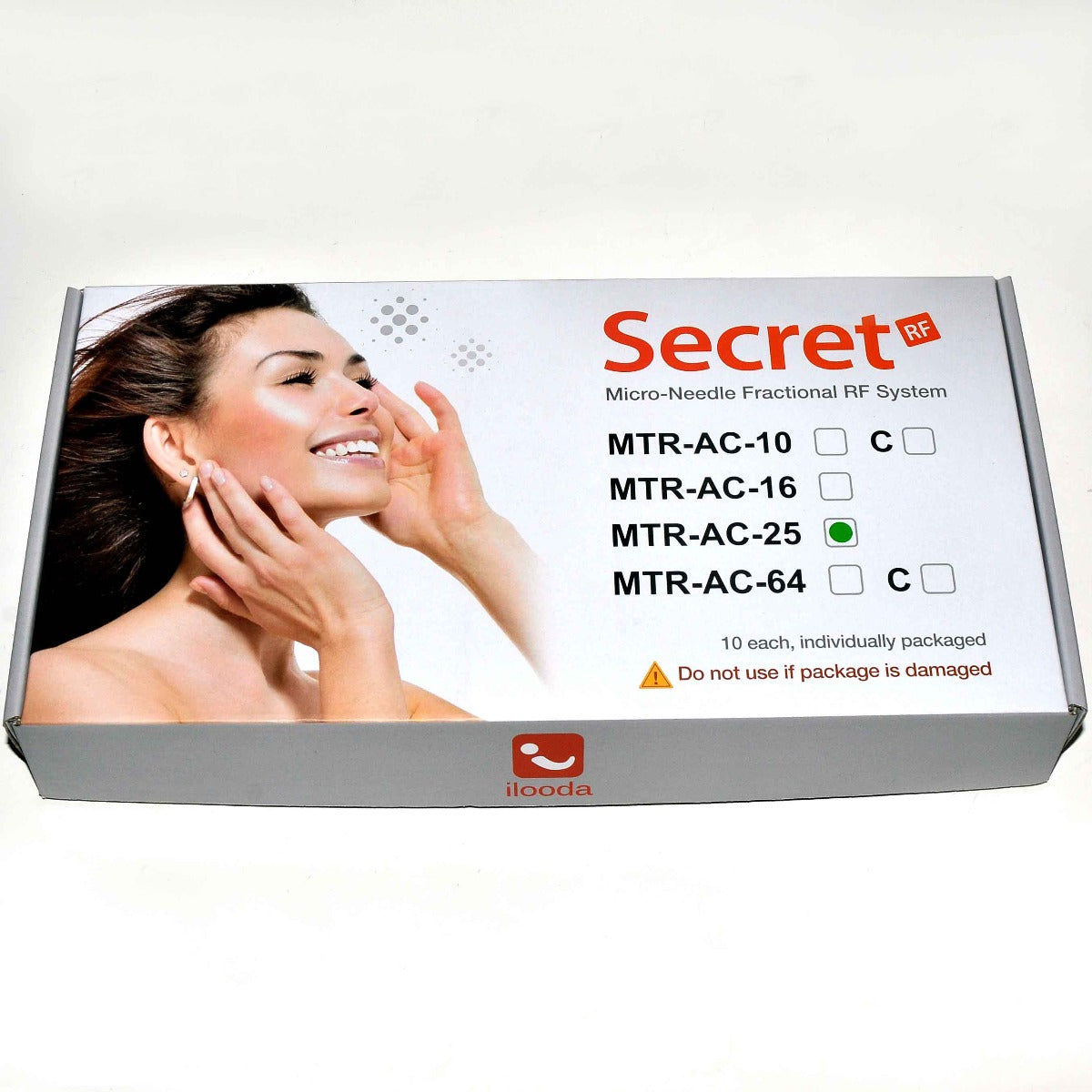 ilooda SecretRF Microneedle Tips 25 Pin Non-Insulated MTR-AC-25 Secret RF x9 Pcs