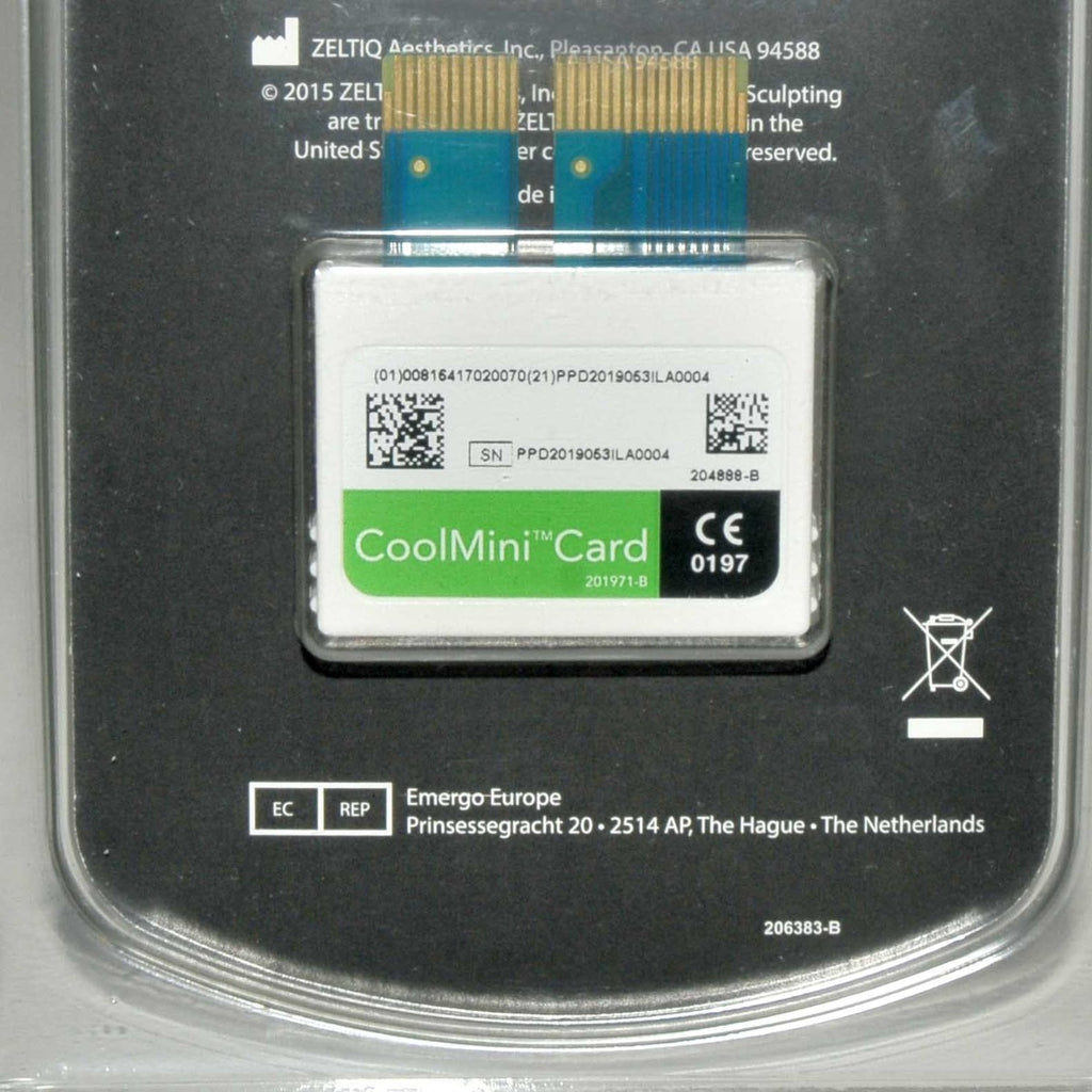 Zeltiq CoolSculpting CoolMini Card BRZ-CD4-02X-024 Treatment x24 Cycles FULL