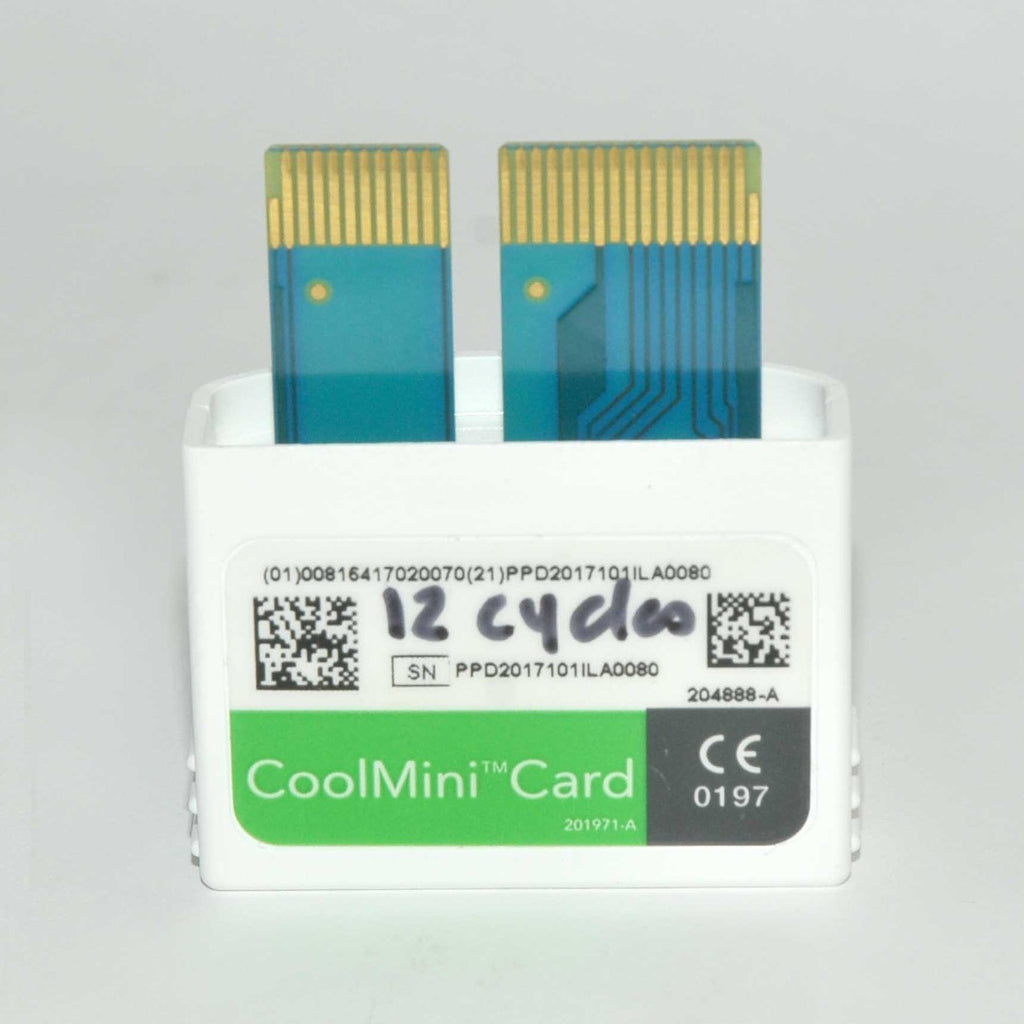 Zeltiq CoolSculpting CoolMini Card BRZ-CD4-02X-024 Treatment x12 Cycles Left