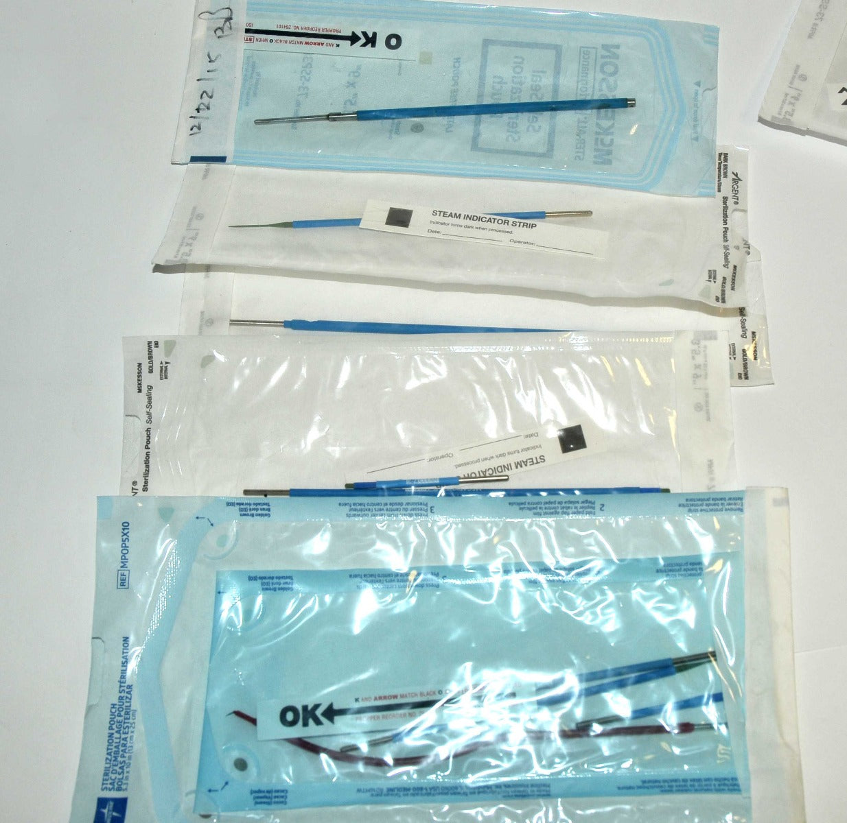 Megadyne E-Z Clean Electrosurgical Electrodes Tips Laparoscopic MIXED LOT