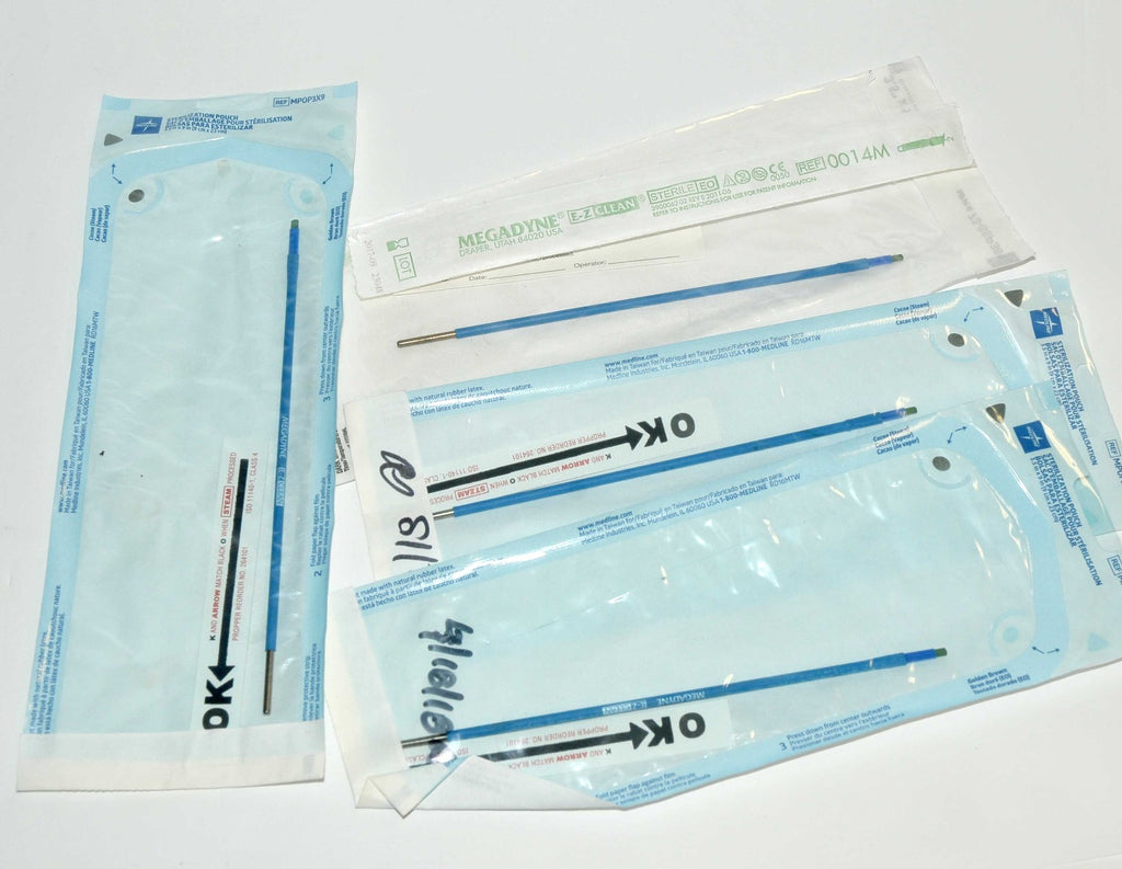 Megadyne E-Z Clean Electrosurgical Electrodes Tips Laparoscopic 0014M (x5 Pcs)