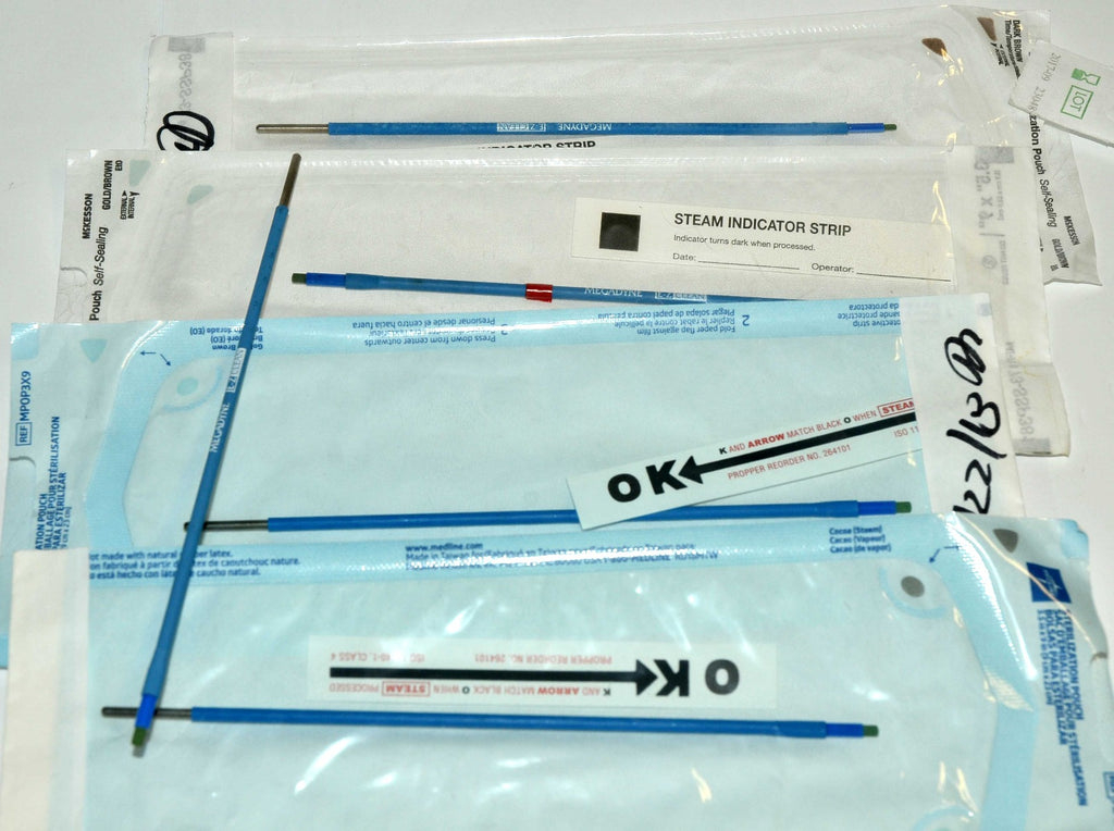 Megadyne E-Z Clean Electrosurgical Electrodes Non-Stick Tips Laparoscopic 0014M