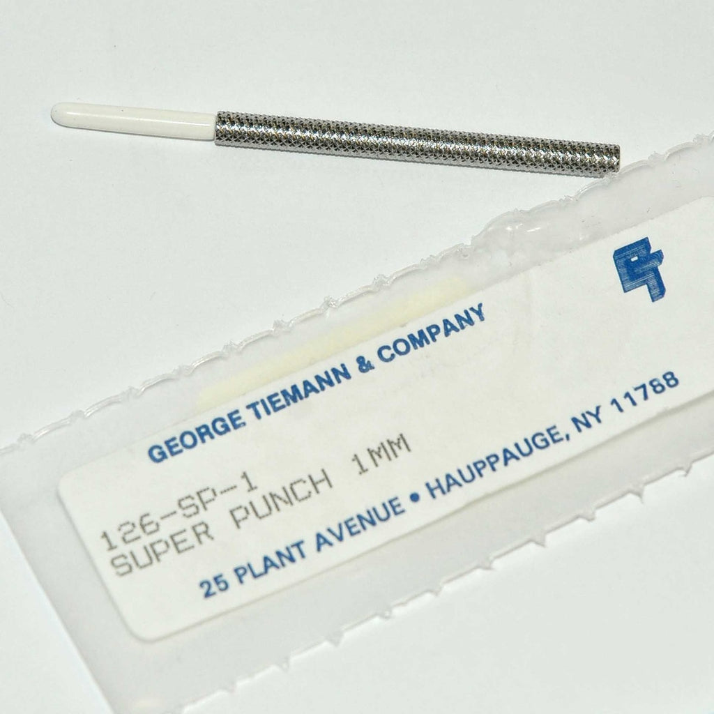 George Tiemann & Company Super Punch 126-SP-1 1mm + Biopsy Punches MIXED LOT