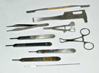 Stainless Steel Surgical Instruments Tweezers Miltex Storz Scraper LARGE LOT x10