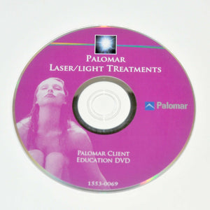 Palomar IPL Laser Light Treatment Client Education Training DVD Disc 1553-0069