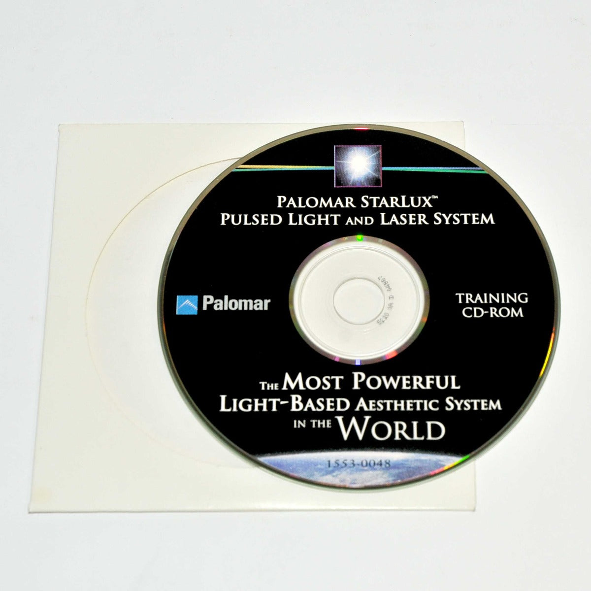 Palomar StarLux 300 500 Laser Training CD Disk IPL Pulsed Light 1553-0048 User