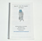 Sandstone Medical Apex Er YAG IPL Laser User Manual Operator Guide Treatment