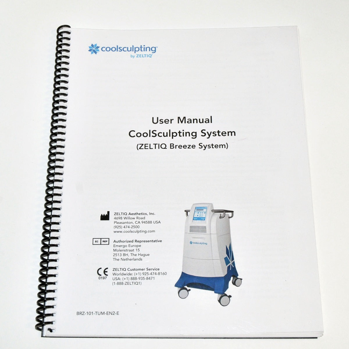 ZELTIQ CoolSculpting Breeze User Operator Manual Guide CoolSculpt Cool Sculpt