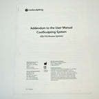 Zeltiq CoolSculpting Addendum User Manual Breeze System PL-17163-A Cool Sculpt