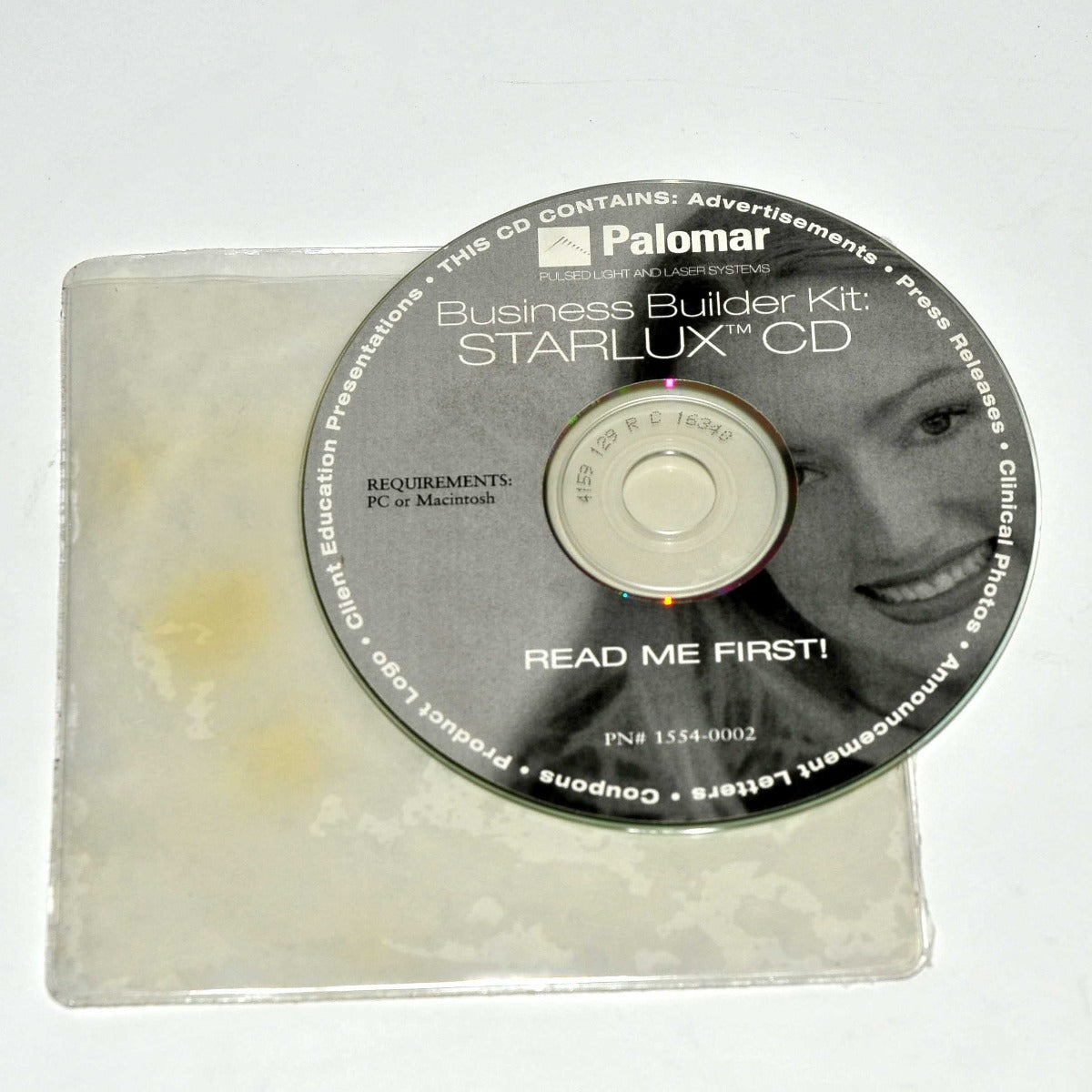 Palomar StarLux Business Builder Kit CD Training Clinical Photo Client Education