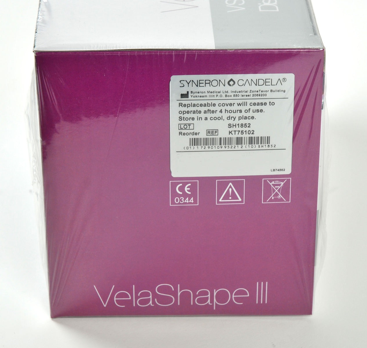 Syneron Candela VelaShape III 3 VContour Applicator Large Covers KT75102 (x5 Pc)
