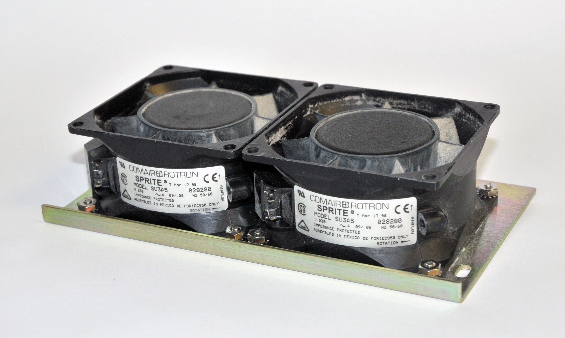 Hoya ConBio MedLite 4 IV Laser Cooling Electrical Dual Fan Assembly Motors PARTS