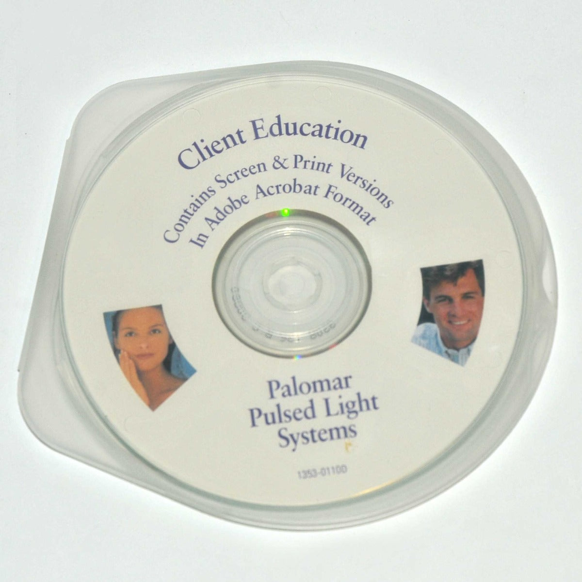 Palomar IPL Pulsed Light Client Education Training CD Disk PDF Format 1353-0110D