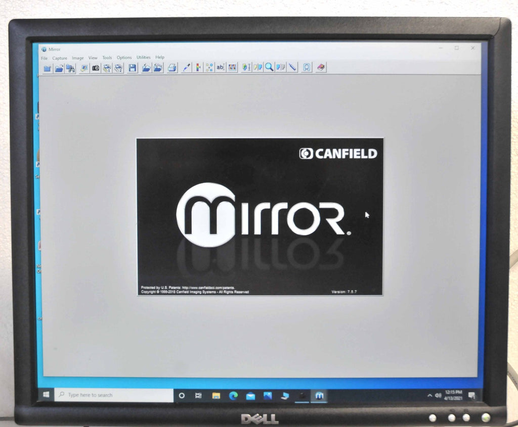 Canfield MIRROR Facial Skin Care Complexion Analysis Custom Imaging Photo System