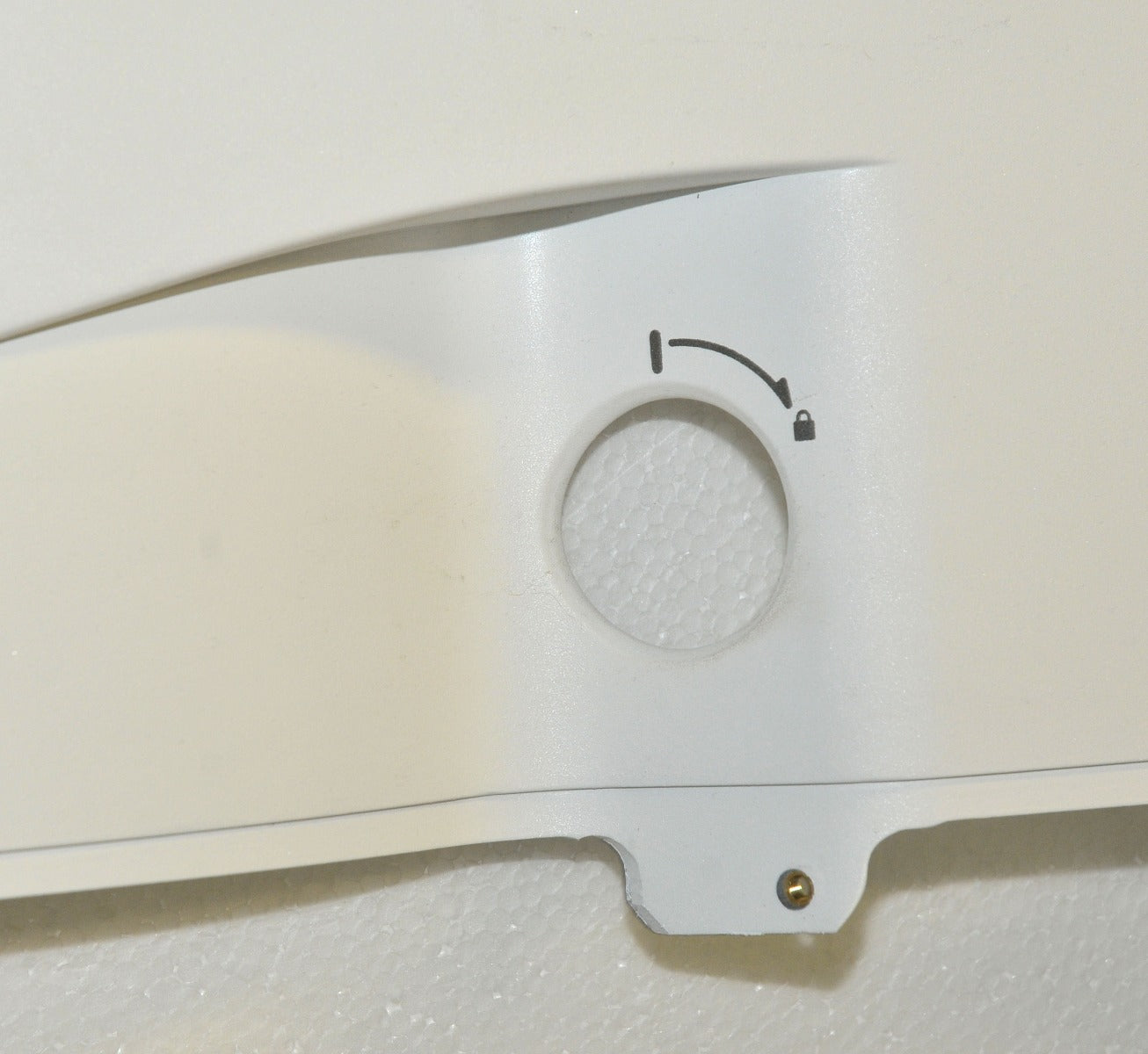 Cutera Excel V Laser Right Side Panel Plastic Cover Lock Cutout ExcelV XLV XL