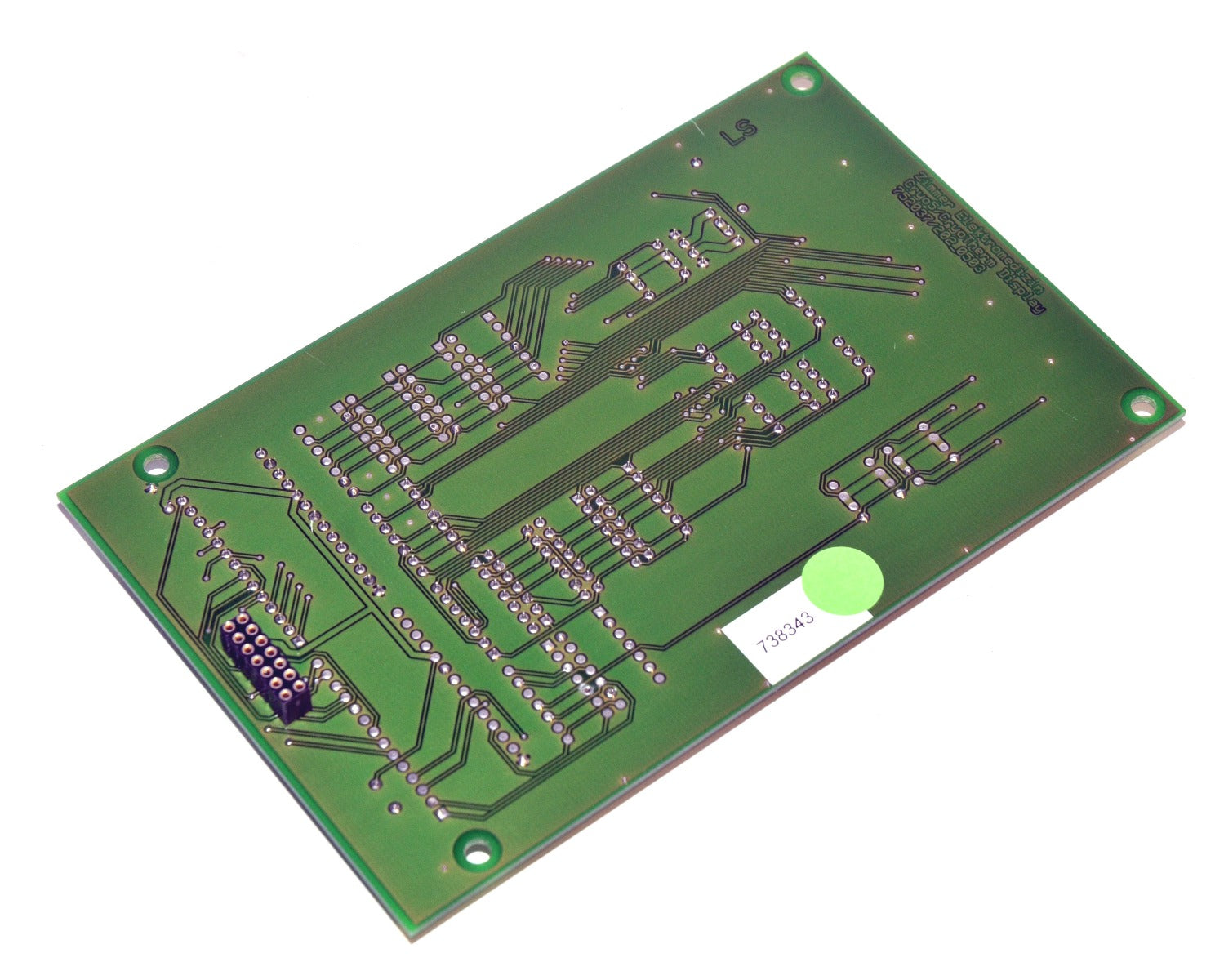 Zimmer Cryo 5 Chiller DISPLAY BOARD PCB Green Cryo5 Electrical PARTS AS-IS
