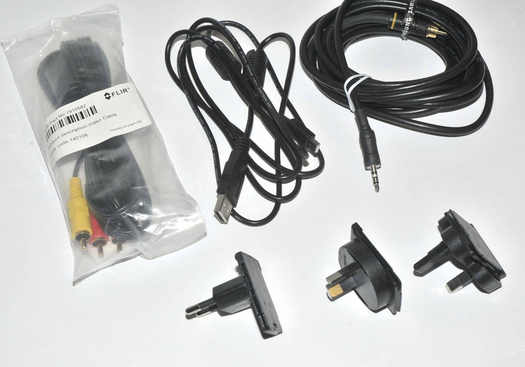 FLIR Infrared Thermal Imaging Video Camera Cable PARTS LOT 1910582 RCA Base