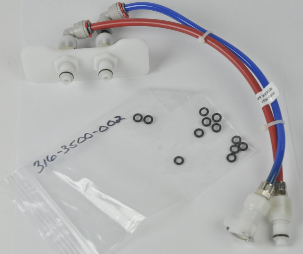 Palomar Vectus Laser Reverse Backflush Tubing Red Blue Service Hose 3520-0037