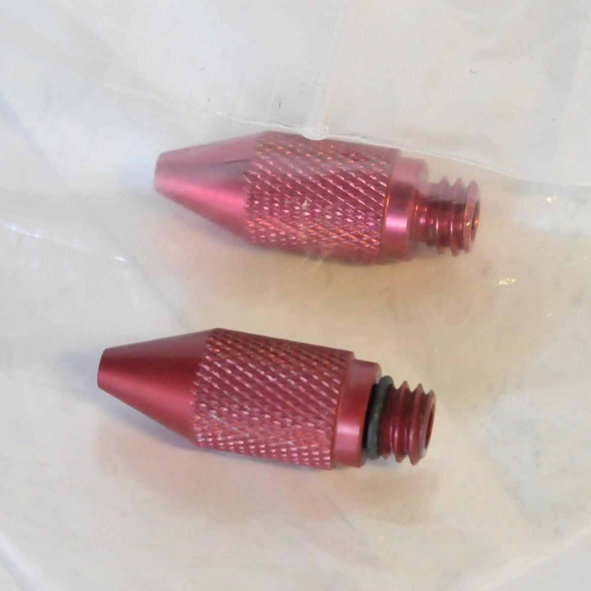 Palomar Aspire SlimLipo BodySculpting Laser RED METAL HANDPIECE FIBER TIP x2 Pcs