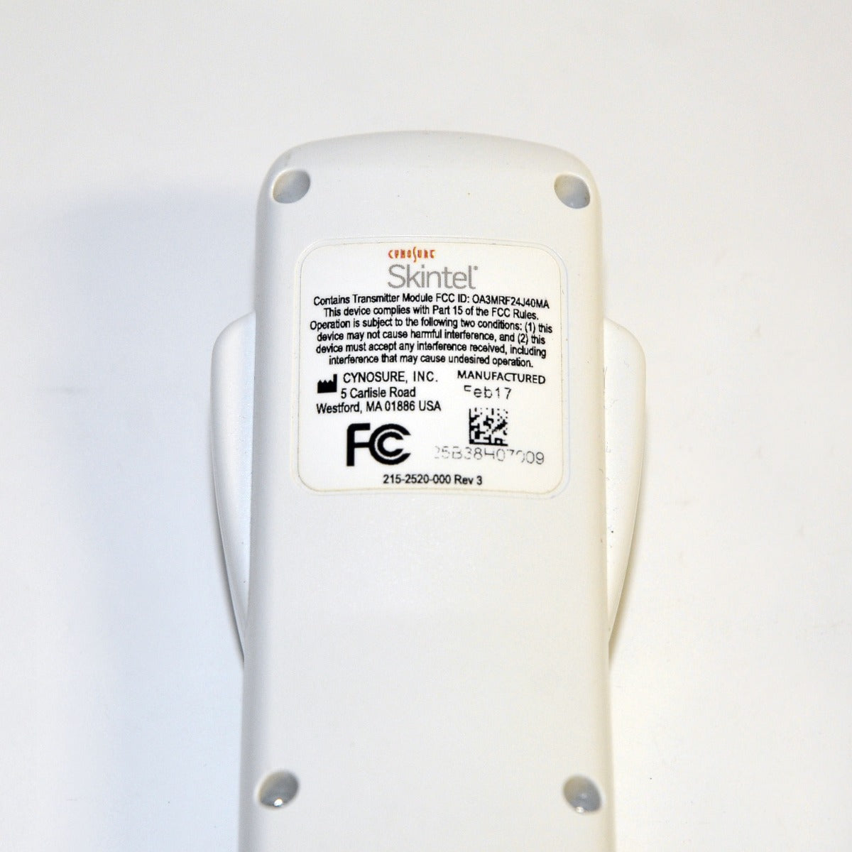 Cynosure SKINTEL Melanin Reader Skin Density Measurement PARTS ONLY AS IS