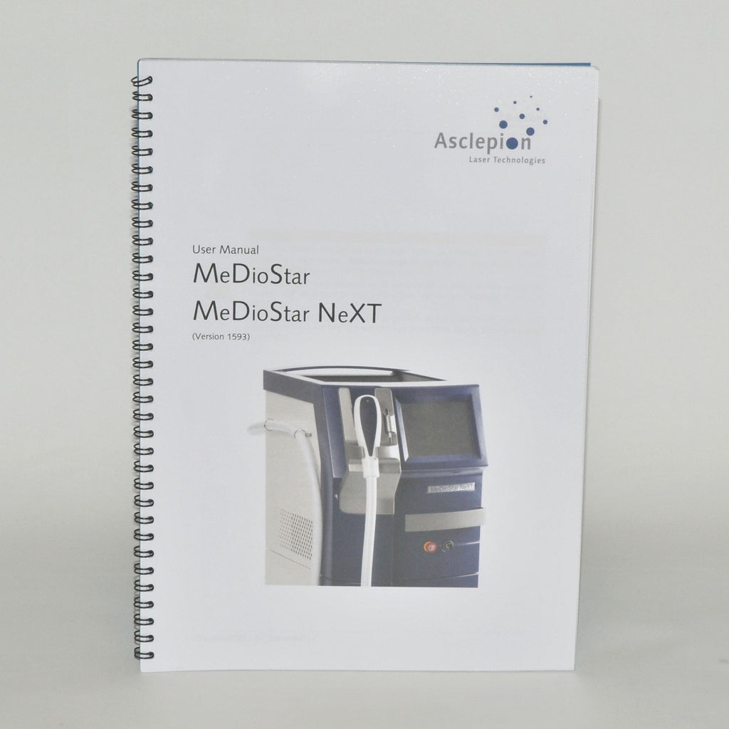 Asclepion Laser Technologies MeDioStar NeXT Operator User Manual Medio Star