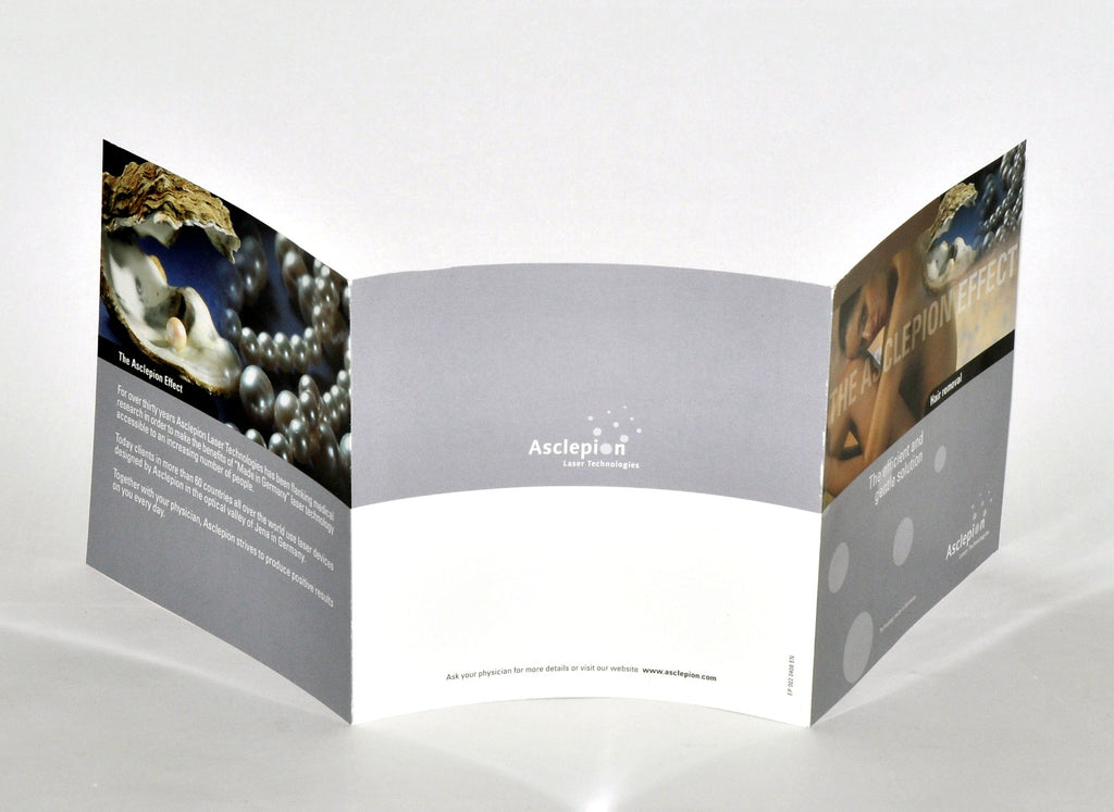 Asclepion Laser The ASCLEPION EFFECT Hair Removal Patient Brochure (x30 Pcs)