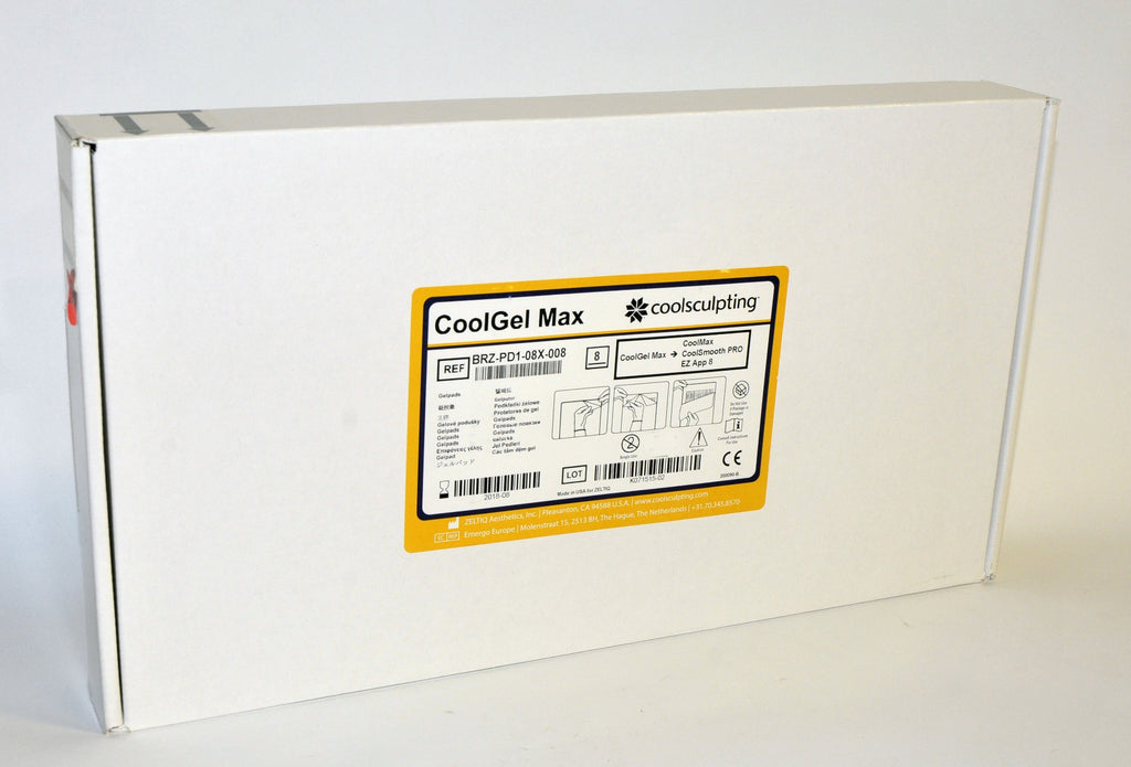 ZELTIQ CoolGel CoolSmooth PRO GelPads Max BRZ-PD1-08X-008 Coolsculpting MixedEXP